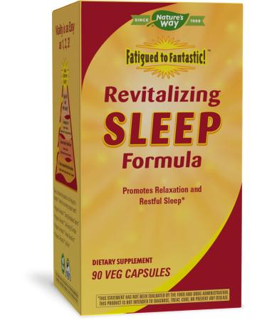 Enzymatic Therapy Fatigued to Fantastic! Revitalizing Sleep Formula 90 Veg Capsules