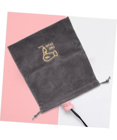 Healeved 8 Pcs Hair Dryer Bag Travel Cosmetic Containers Hair Dryer Storage Pouches Organizer Bag Flannel - Buy Online on GoSupps.com