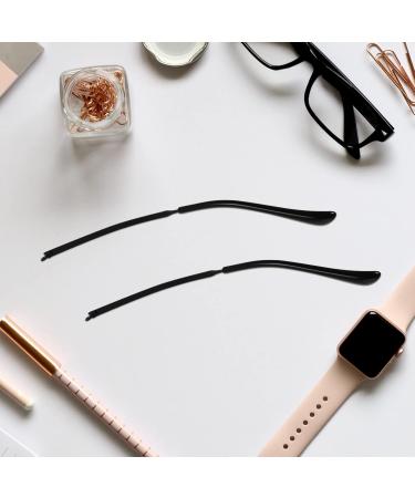 Ultechnovo Accessories: Metal Temple Arm Replacement Covers for Sunglasses - Glasses Repair Set (Black 14x3cm) - Buy Online on GoSupps.com