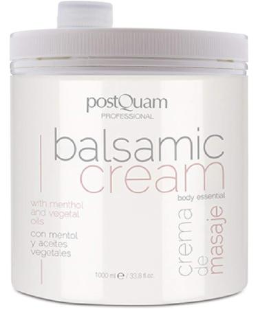 postQuam Professional Balsamic Cream Massage Cream 1000ml - Hydrate & Restore Normal/Mixed Skin - Moisturizer for Vitality & Elasticity - International Shipping Available - Buy Online on GoSupps.com