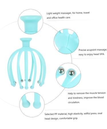 Healeved Head Massager | Multifunctional Handheld Tool | Stainless Steel for Ultimate Relaxation - International Shipping Available - Buy Online on GoSupps.com