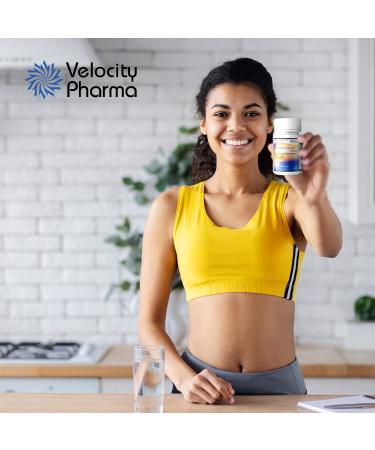 Velocity Pharma Levocetirizine Dihydrochloride 5mg Tablets USP - 24 Hour Allergy Relief (180 Count) - Buy Online on GoSupps.com