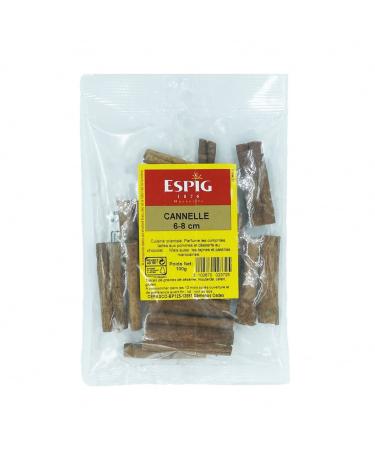 ESPIG Whole Cinnamon Stick 6-8cm 100g (Pack of 3)