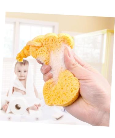 1pc Shower Wipe Cartoon Animal Bear Sponge Foam Rub Shower Sponge Infant Bathing Brush Foam Sponge Sponges Bath Sponge Cartoon Shower Sponge Baby Soothing Scrubber Wood Pulp Fiber - Buy Online on GoSupps.com