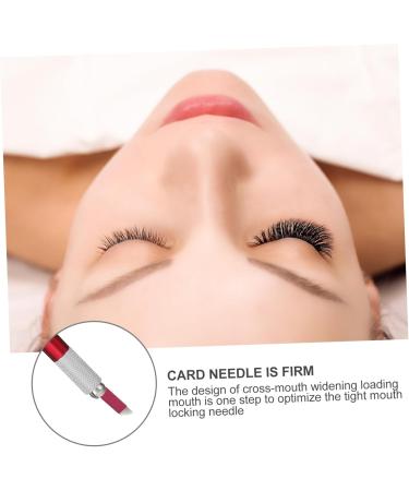Angoily 3pcs Embroidered Microblading Pen Eyebrow Permanent Aluminium Pencil Supply Makeup Professional 14.2x0.9cmx3pcs Redx3pcs - Buy Online on GoSupps.com