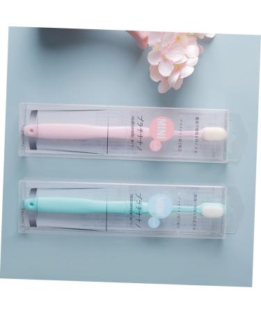 Buy Healeved 4-Piece Sensitive & Soft Toothbrush Set - Travel-Friendly Medium & Baby Brushes - Portable Brass Handle Design for Gentle Cleaning - Buy Online on GoSupps.com