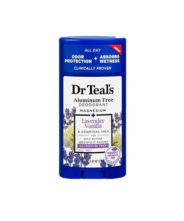 Dr. Teals Deodorant Variety Gift Set - Vanilla Lavender & Eucalyptus (2 Pack) | Essential Oils Shea Butter & Magnesium for Moisture Control - Buy Online on GoSupps.com