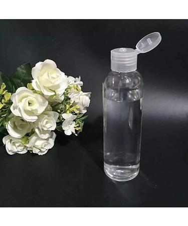 6-Piece Travel Bottle Set with 2 Funnels | 100ml Transparent Cosmetic Plastic Bottles for Shampoo Lotion & Travel Accessories - Buy Online on GoSupps.com
