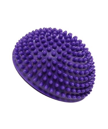 FOMIYES Durian Ball Lacrosse Ball Leg Roller Lightweight Rollator Tool Fitness Pvc Purple Yoga Ball Massage 16X16X8CM Purple