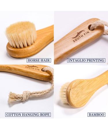 Cleaning Brush 3pcs Wood Cleaning Bristles Bamboo for Handle Cleansing Women Wooden Brush Natural Facial Removing Skin Cleanser Washing Massager Exfoliating and Exfoliation Men Face Women with (Size 13.6x4.2cm - Buy Online on GoSupps.com