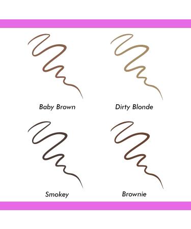 Lime Crime Bushy Brow Pen Baby Brown - Thin Precision Eyebrow Pencil for Defined, Shaped, and Filled Brows - Vegan & Cruelty-Free - Buy Online on GoSupps.com