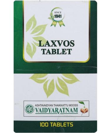 Laxvos Tablets 100 Nos Vaidyaratnam Products | Ayurvedic Products