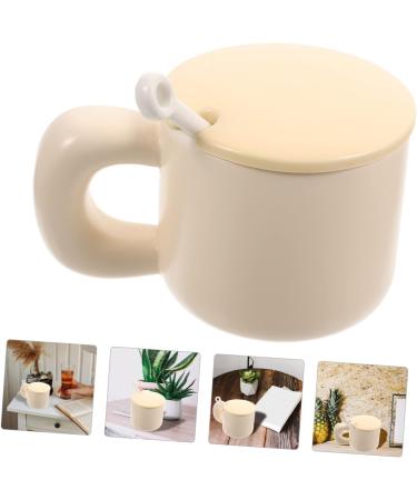 Zerodeko 3pcs Chubby Mug Ceramics Drinking Utensils Coffee Office Yellowx3pcs 14.5X8.5CMx3pcs - Buy Online on GoSupps.com