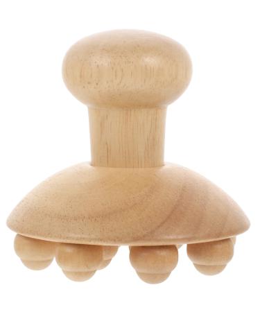 Cabilock cupping massage Handled acupuncture massage guasha-roll face scratching hand massage roller massage brush back scratch tool wood gua Sha tools massage tools beech mass body