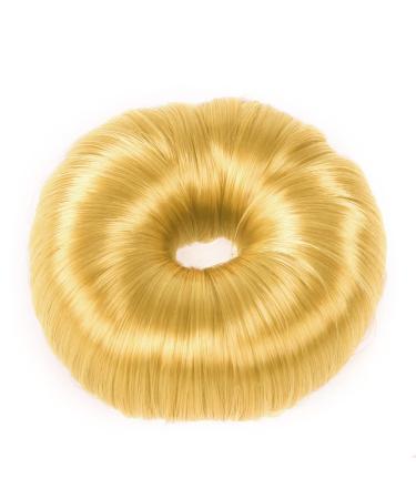 QHP bun cushion donut deluxe knot roll hair bun knot ring blond brown black