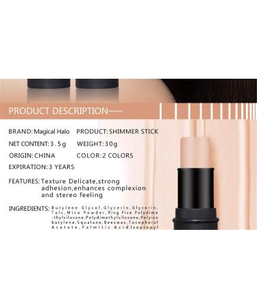 FantasyDay Illuminator Highlighter Stick Pearl Shimmer Whitening Cream, Contouring Foundation, Concealer Pen - Buy Online on GoSupps.com