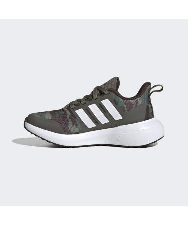 Buy adidas Unisex Kids Fortarun 2.0 Cloudfoam Running Shoes - Olive Strata Ftwr White Core Black (EU 36 2/3) - International Shipping Available - Buy Online on GoSupps.com