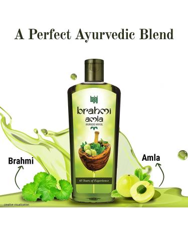 Bajaj Brahmi Amla Hair Oil 400ml - Enriched with Ayurvedic Brahmi | Shop Now - Buy Online on GoSupps.com