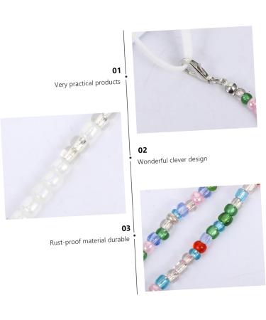 Buy Bcoath 2-Piece Glasses Mask Chain | Anti-Loss Lanyard & Practical Strap for Masks | Portable & Durable Mask Accessories - Buy Online on GoSupps.com