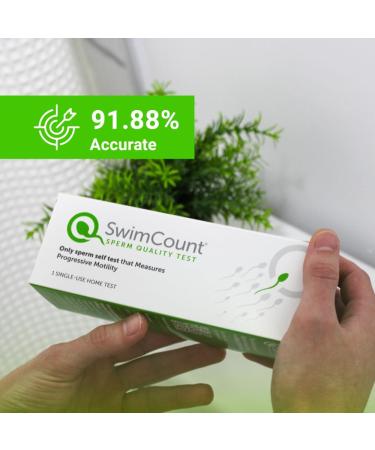 Sperm Quality Test for Men - Accurate Home Male Fertility Kit | Check Sperm Health & Motility - Discrete Testing - Buy Online on GoSupps.com
