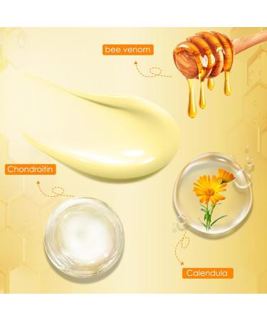 Bee Venom Comprehensive Cream Professional Bee Venom Skin Treatment Cream Firming & Wrinkle-Reducing Deeply Nourishes The Skin Natural Face Moisturizers Suitable for All Skin Types - Buy Online on GoSupps.com