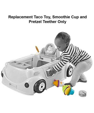 Buy Fisher-Price 2-in-1 Servin Up Fun Jumperoo Spare Parts | Tacac Toys Smoothie Cups & Pretzel Ring - International Shipping Available - Buy Online on GoSupps.com