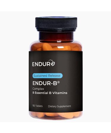 ENDUR-B Complex SR Energizing Vitamin B Helps Support Healthy Aging Cardiovascular Wellness & More Sustained Release Gluten Free 150 Tablets