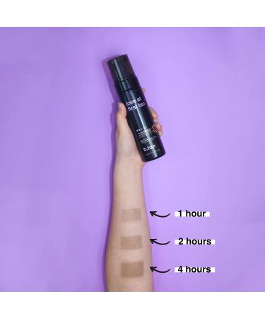 b.tan Love At First Tan Darker Self Tanner - 1 Hour Fast Sunless Tanner Mousse | Violet-Based Formula | Knock Out Orange Tones | Vegan & Cruelty-Free | 6.7 Fl Oz - Buy Online on GoSupps.com