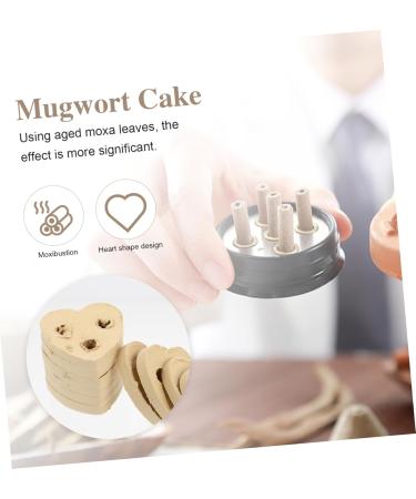 Homsfou 20 STK AI Cake Moxa Sticks for Moxibustion | Heart-Shaped Acupuncture Care Tool | Dropshipping Internationally - Buy Online on GoSupps.com
