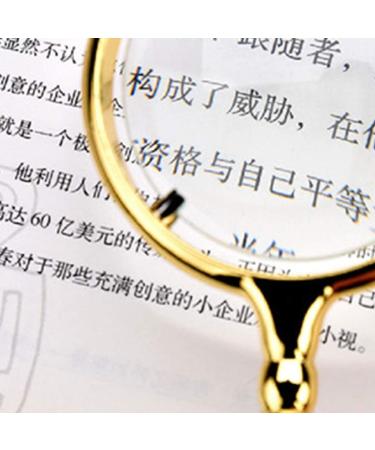 Classical Russian Style Handheld Reading Magnifier 6 Times 65Mm Hd High Magnification Magnifying Glass Lofty Ambition - Buy Online on GoSupps.com