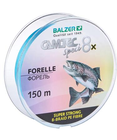 Balzer Camtec Speci 8X Trout 150m braided line 0.08mm(6.0kg)