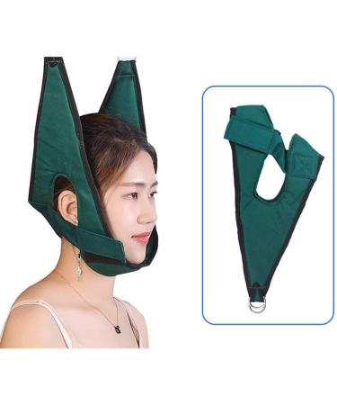 Adjustable Home Neck Traction Device - Cervical Traction Belt for Neck & Shoulders - Durable Cotton Cloth - Door-Mounted Traction Unit - Buy Online on GoSupps.com