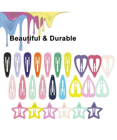 Snap Hair Clips Set - Non-slip Hair Barrettes for Girls, Women, Toddlers, Kids | ECADY - Buy Online on GoSupps.com