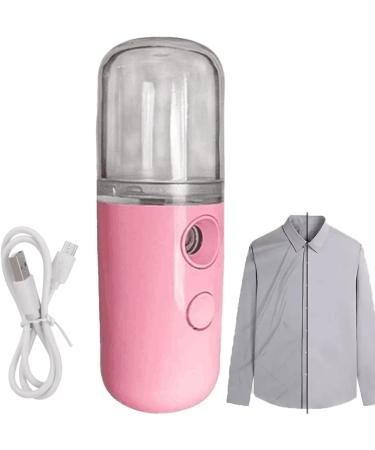Facial steamer Skin hydration device | Moisturizing Face Steamer - Deep Cleaning Cordless Moisturizing Face Steamer Travel Cordless Face Steamer With 30ml Water Tank for Home Bedroom Pink - Buy Online on GoSupps.com