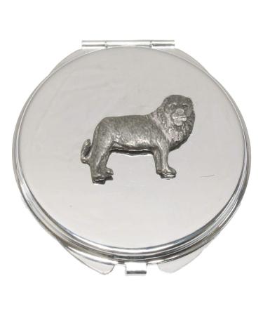 Leo The Lion Compact Mirror Handbag Gift With Free Engraving 216