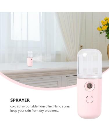 WRITWAA 1Pc Portable Nano Facial Humidifier Spray Rechargeable Skin Moistener for Beauty Spa Yoga and Home Use Handy Cool Mist for Hydration and Refreshing Skin Care - Buy Online on GoSupps.com