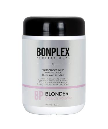 BONPLEX Blonder Bleach Powder | Dust Free | Reduced Odor | Less Scalp Damage | Compact Powder Lightener | Multiple Clear Blonde Results | Strong and Fast Bleach Powder 17.6 oz - Buy Online on GoSupps.com