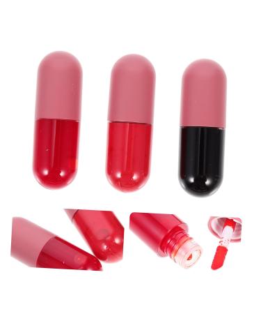 PartyKindom 3pcs Moisture Lip Oil Lip Plumper Gloss Care Oils for Dry Moisturizer Gloss - Buy Online on GoSupps.com
