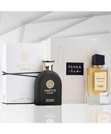 Arabian Perfumes for Women & Men Fanaa Glance And Amour Intense (Pack of 2) Eau de Parfum 100ML (3.4 OZ) Long-Lasting Perfume For Men & Women Valentine s Day Gifts With Magnetic Box Xtra Value Pack - Buy Online on GoSupps.com