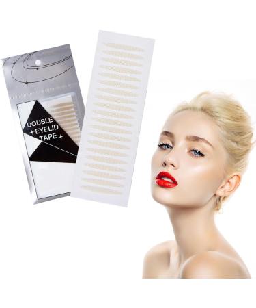 Double Eyelid Tape | Natural Lace Slim Double Eye Lift Tape Bands - Invisible Eyelid Lifter Tape Natural Slim Double Eyelid Tapes For Saggy Hooded Droopy Uneven Mono-eyelids Artificial Lace Double Eyelid Sticker (Olive Type) - Buy Online on GoSupps.com