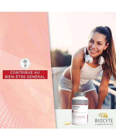 BIOCYTE Omega 3-6-9 - Wellness Food Supplement - Based on Omega 3 6 and 9-60 Capsules - 1 Month Program - Buy Online on GoSupps.com