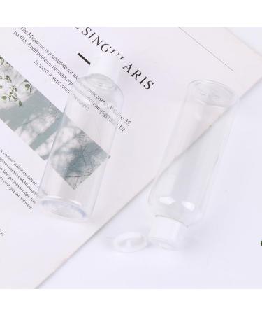 Beaupretty 30Pcs Empty Squeeze Bottles Plastic Empty Bottles with Flip Cap Refillable Travel Shampoo Bottles White (100ml) - Buy Online on GoSupps.com