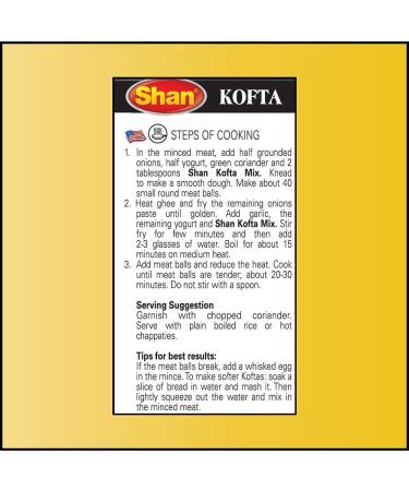Shan Kofta 50g: Authentic Pakistani Spice Mix for Delicious Kofta Dishes - Buy Online on GoSupps.com