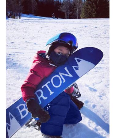 Inorin Kids Snow Bibs Ski Pants Waterproof Snowsuit Overalls - Standard 5-6 Years Navy - Buy Online on GoSupps.com