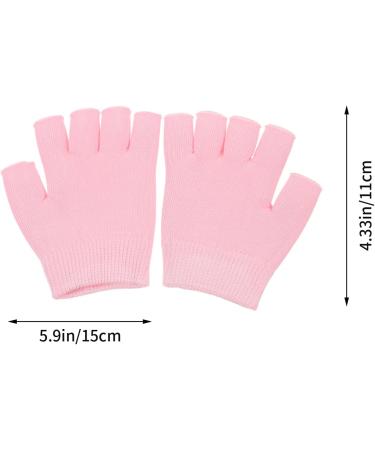  Didiseaon Didiseaon 1 Pair Cotton Gel Hand Moisturizers for Dry Hands Fingerless Gel Hand Moisturizers Men's Knit Sleep Spa - Buy Online on GoSupps.com