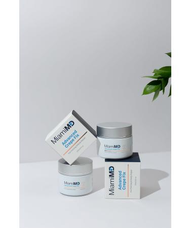 Miami MD Advanced Crepe Fix - Anti-Aging & Skin Firming Cream for All Skin Types - 120ml | Cruelty Free & Paraben Free - Buy Online on GoSupps.com