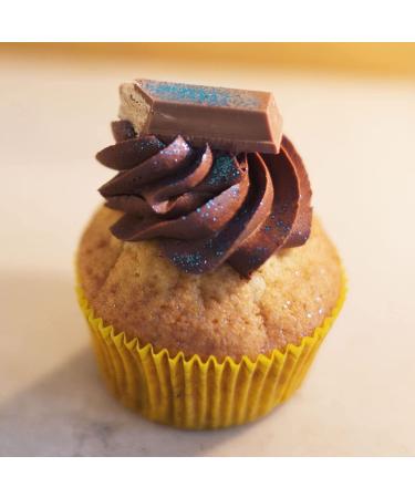 Omaker Edible Glitter 5g - Food-Grade Orange Sparkles for Cake Decorating & Desserts - Buy Online on GoSupps.com