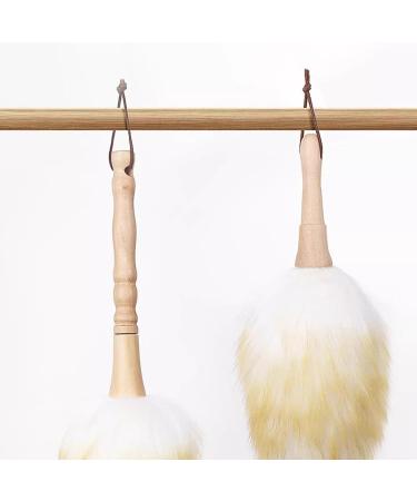 Puco Non-Static Sofa Hanging Rope Modern Home Cleaning Wooden Handle Furniture Dust Sweeping Car Brush Long Lambswool Duster Lambswool Brush - Buy Online on GoSupps.com