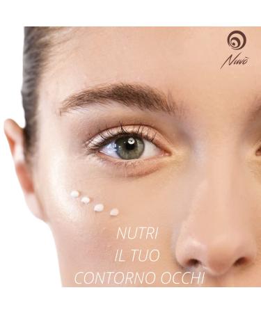 Nuvo Eye Cream with Snail Slime & Hyaluronic Acid - Organic 15ml | Revitalize & Hydrate - Buy Online on GoSupps.com