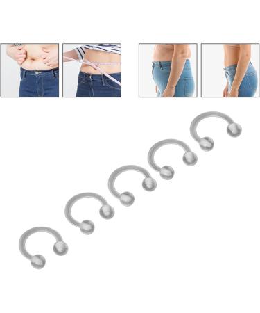 5-Piece Essence Nose Diffuser Ring Set | Essential Oil Nose Rings for Skin Tightening & Metabolism Boost - Buy Online on GoSupps.com